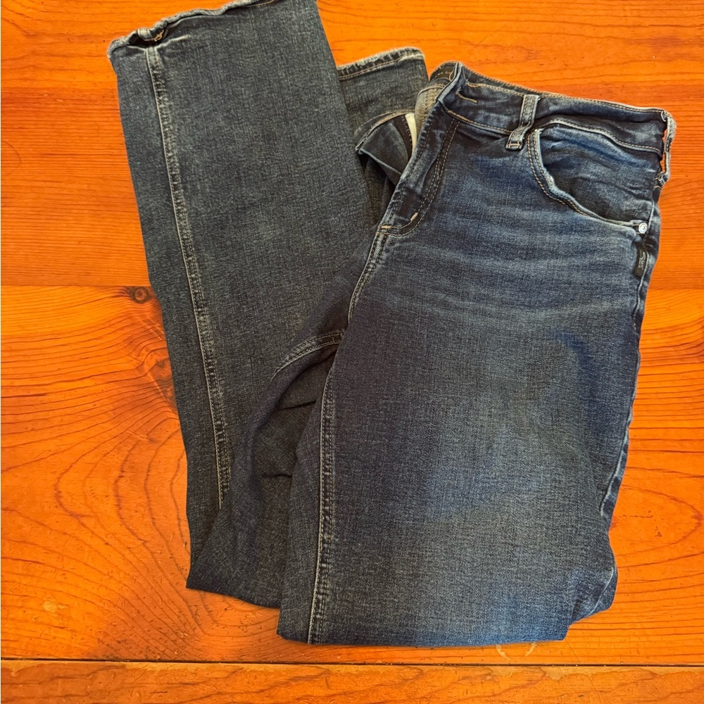 Dark Blue Denim Jeans